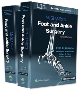 McGlamry's Foot and Ankle Surgery - Hardcover - 5e editie met 4500 illustraties en video's