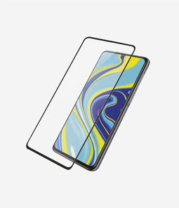PanzerGlass Case Friendly Gehard Glas Screenprotector Geschikt voor Xiaomi Redmi Note 9 Pro / 9 Pro Max / 9S - Zwart