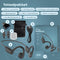 Audyn Rondo - Sport Oordopjes - Bone Conduction - Bluetooth - Open Ear - Grijs - 9 Uur Batterij