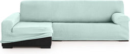 Hoes voor chaise longue met lange armleuning links Eysa ULISES Aquamarijn 170 x 110 x 310 cm