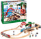 BRIO 33512 - Treinset - Inclusief perron en lift - Rood