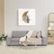 Bankhoes Eysa SILVER Beige 130 x 180 cm