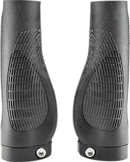 Simson Lange fietshandvatten - Easy Grip - Comfortabel - Veilig - 130 mm - Zwart