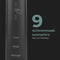 AENO DB4 - Sonische Tandenborstel - 9 Reinigingsscenario's - IPX7 Waterdicht (4 borstels)