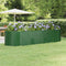 vidaXL - Plantenbak - 322x100x68 - cm - gepoedercoat - staal - groen