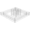 vidaXL - Gabion - plantenbak - 120x120x20 - cm - gegalvaniseerd - staal