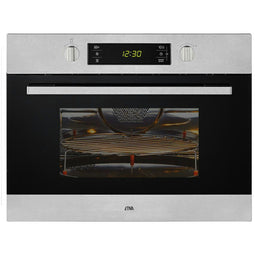 ETNA CM244RVS - Combi magnetron - 13 automatische kookprogramma's 44L - RVS