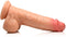 JOCK - Real Skin Dildo met Ballen - 21 cm & Lichtkleurig