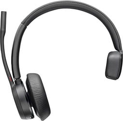 Poly Voyager 4310-M UC - Draadloze Bluetooth-headset - 24 uur spreektijd - Zwart