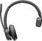 Poly Voyager 4310-M UC - Draadloze Bluetooth-headset - 24 uur spreektijd - Zwart