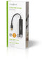 Nedis UHUBU3410BK - USB-hub 4-poorts USB 3.2 (Gen1 5Gb/s) - Zwart