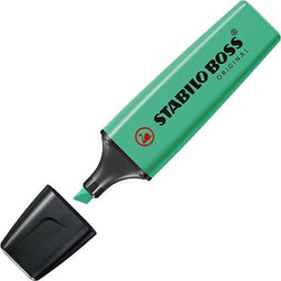 STABILO BOSS ORIGINAL - Markeerstift - Hoogste Kwaliteit - Turquoise - per stuk
