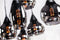 Hanglamp Villa 8-lichts - Smoke glas | BY-OLAF