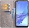 imoshion Hoesje Geschikt voor Oppo A53s / A53 Hoesje Met Pasjeshouder - imoshion Mandala Bookcase - Grijs