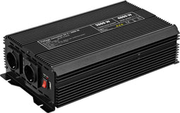 Goobay 58895 - Netvoeding & Inverter - 2000 W - Zwart