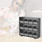 BRASQ Thee Organizer TB200 - Theedoos 12 vaks - Ruimtebesparend - Zwart