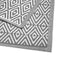 Niceey Buitenkleed - Tuintapijt - Omkeerbaar - 120x180cm - Grijs/Wit