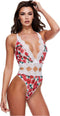 Baci - White Floral & Lace Teddy S/M