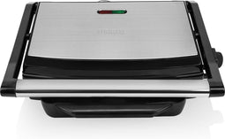 Princess Panini Grill 112415 - Contactgrill - 2000W 30x24 cm - Aluminium Zwart