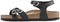 Birkenstock Kumba - Dames Sandalen - Gekruist bandje - Zwart - Maat 37