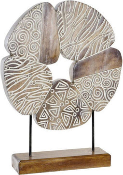 Decoratieve figuren DKD Home Decor Abstract Ijzer (40 x 10 x 51 cm)