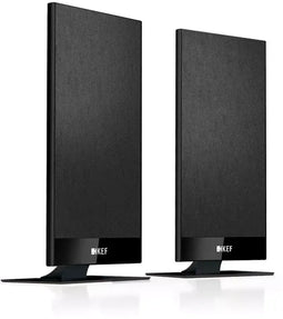 KEF T101 - Satellietspeaker - 2-weg 115 mm woofer - Zwart (2 stuks)