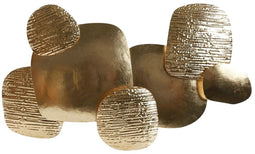 Wanddecoratie Home ESPRIT Gouden Modern 80 x 6,5 x 48 cm