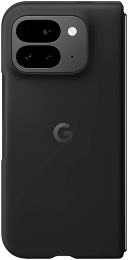Google Pixel 9 Pro Fold - Hard Case - Siliconen afwerking - Zwart