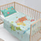 Happy Friday Sheet set 2 pieces World map 120x180 cm (Cot bed) Multicolor