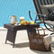 Coast Salontafel - Opvouwbaar - 60 x 40 x 40 cm - Bruin