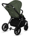 Lionelo Mika Plus - Kinderwagen - All-Terrain Wielen - Lichtgewicht - Verstelbare Zitting - XXL Kap UPF 50+ - Groen