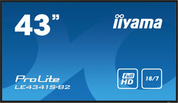 Iiyama ProLite LE4341S-B2 - LCD Monitor - 42,5" - Full HD 1920x1080 - Zwart