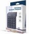 Gembird KPD-W-02 - Draadloos Toetsenbord - Mechanische Toetsen - Zwart
