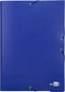 Liderpapel PY51, Project folder, Karton, PVC, Blauw, Portret, Elastische band, 250 mm