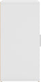vidaXL - Schoenenkast - 32x35x70 - cm - bewerkt - hout - wit
