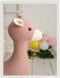Schilderij Crochetts Multicolour Roze 33 x 43 x 2 cm Herten