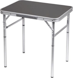 NordFalk campingtafel - Inklapbaar 60x45 cm - Lichtgewicht aluminium - Zwart