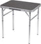 NordFalk campingtafel - Inklapbaar 60x45 cm - Lichtgewicht aluminium - Zwart
