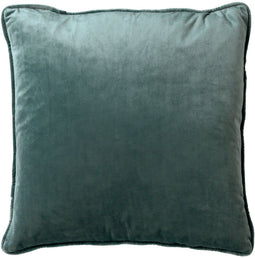 Dutch Decor FINN - Kussenhoes 60x60 cm - velvet - met rits - Sagebrush Green