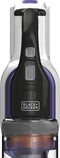 BLACK+DECKER BHFEV1825CP - Steelstofzuiger - 4in1 met gemotoriseerde borstel - Wit/Paarse