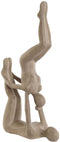Decoratieve figuren Home ESPRIT Beige Yoga 21,4 x 8,8 x 40 cm