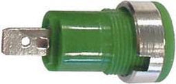 IEC1010 BINDING POST, FASTON - GREEN (CM17G)