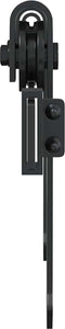 vidaXL - Ophangset - voor - schuifdeur - 152 - cm - koolstofstaal