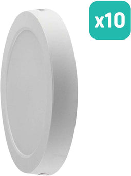 V-TAC VT-60006-RD - LED Minipaneel - 6W 660 Lumen 6500K - Wit (set van 10)