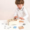 New Classic Toys® Houten Speelgoedkassa - Kassa met Scanner en Pinapparaat - Wit