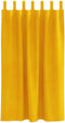 vidaXL - Blackout - Gordijnen - met - Hanglussen - 2 - stuks - Mosterdgeel - Velours