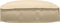 vidaXL - Ligbedkussen - Beige - 50x50x12 - cm - Oxfordstof