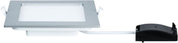 Paulmann - LED-inbouwpaneel - IP44 165x165 mm 12W 780lm 2700K Chroom mat