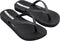 Ipanema Anatomic Lolita Kids - Teenslipper - Anatomisch voetbed - Zwart - Maat 28/29