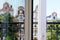 Bruynzeel S500 - Plissehordeur - 100x209 cm - Grijs